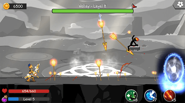 火柴人战斗弓箭手生存(Archer Survival)2
